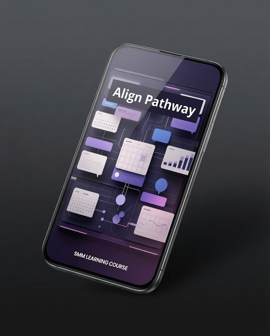 Phone displaying "Align Pathway" course